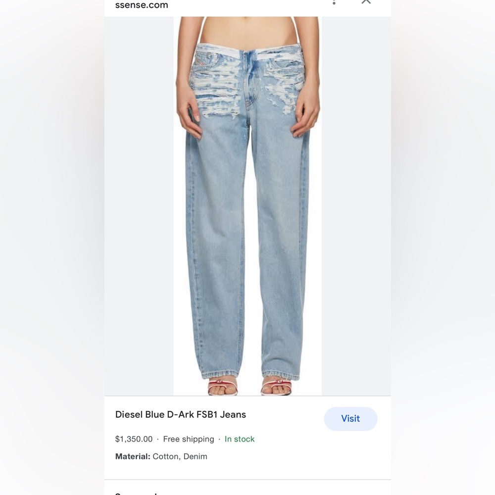 Diesel Denim Jeans
